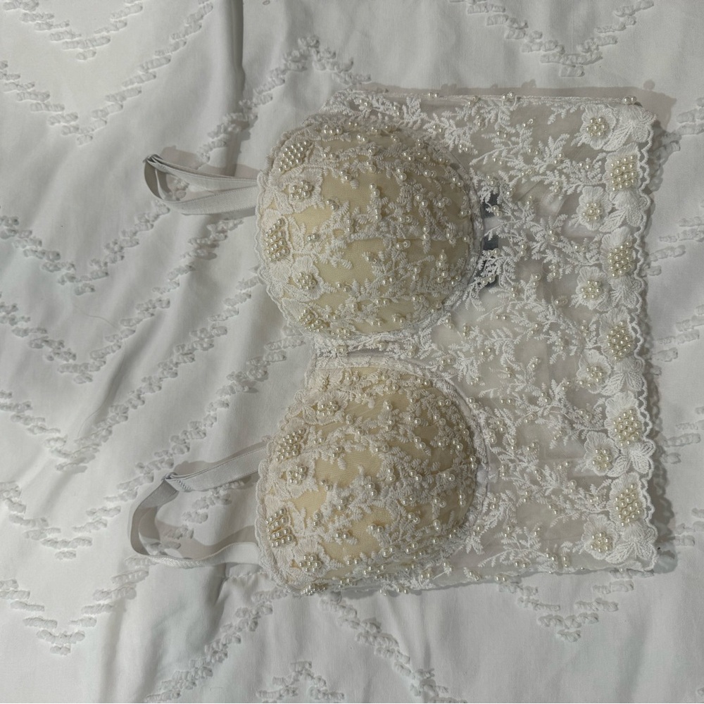 Windsor Cream Lace Full Coverage Bra